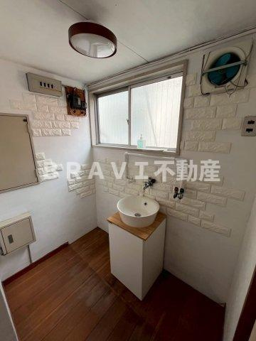 リンク西天満ビルの洗面所