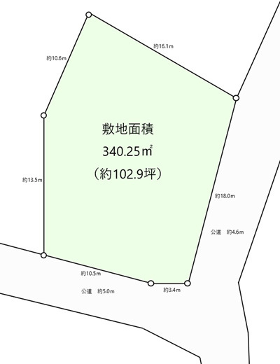 海老名市杉久保北5丁目　売地の画像