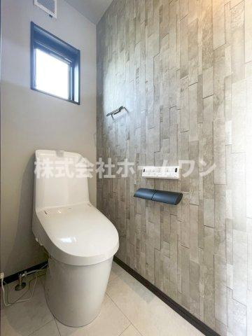 西多摩郡瑞穂町長岡　新築戸建のトイレ|シンプルで使いやすいトイレです
