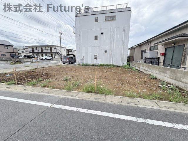 三郷市鷹野3丁目　新築戸建　全1棟の外観|現地の写真になります。