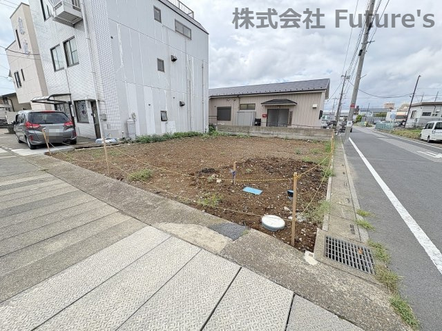 三郷市鷹野3丁目　新築戸建　全1棟の外観|現地の写真になります。