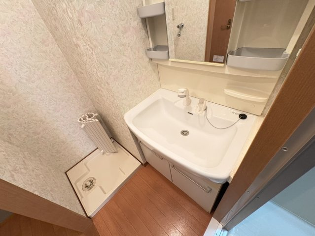 ソレイユの洗面所