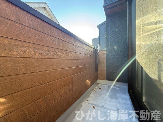 平塚市龍城ヶ丘　新築戸建　全３棟のバルコニー|バルコニー