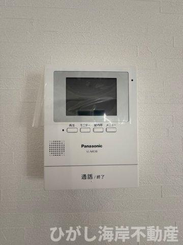 平塚市龍城ヶ丘　新築戸建　全３棟のセキュリティ|TVモニター付きインターフォン