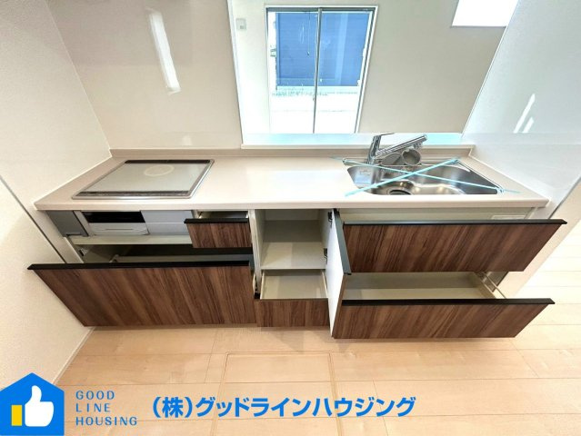 北野　1号棟のキッチン