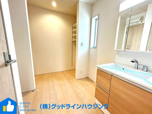 北野　1号棟の独立洗面台