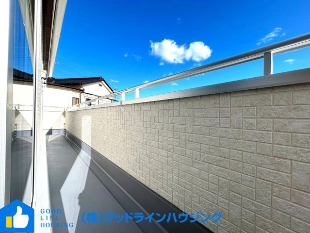 北野　1号棟のバルコニー
