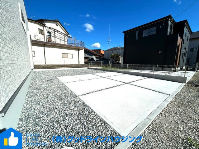 北野　1号棟の前面道路含む現地写真