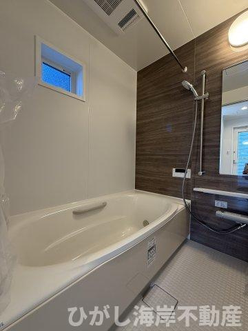 平塚市龍城ヶ丘　新築戸建　全３棟の浴室|1坪タイプ　ユニットバス