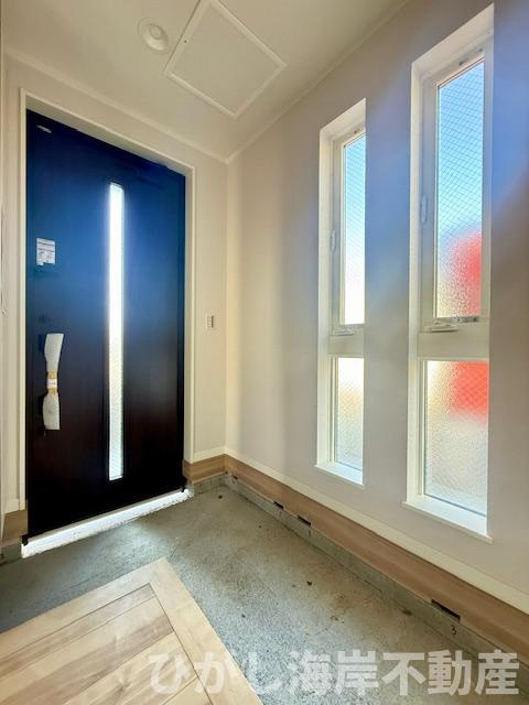 平塚市龍城ヶ丘　新築戸建　全３棟の玄関|玄関