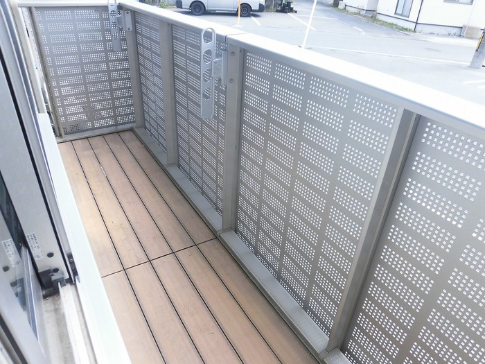 ルミエール焼山のバルコニー