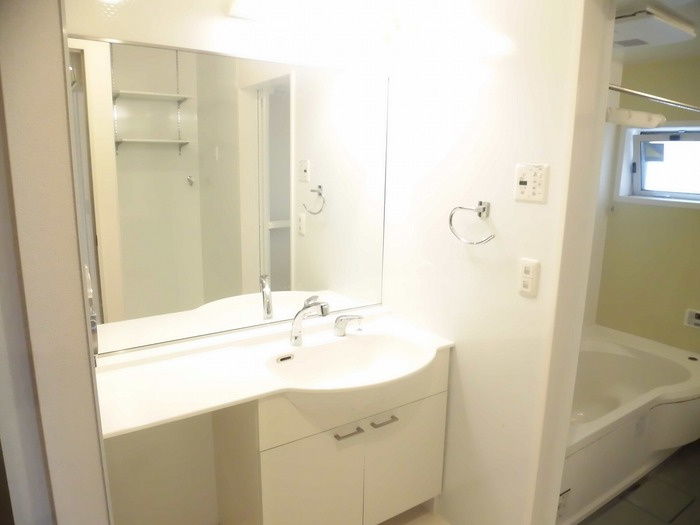 ルミエール焼山の洗面所