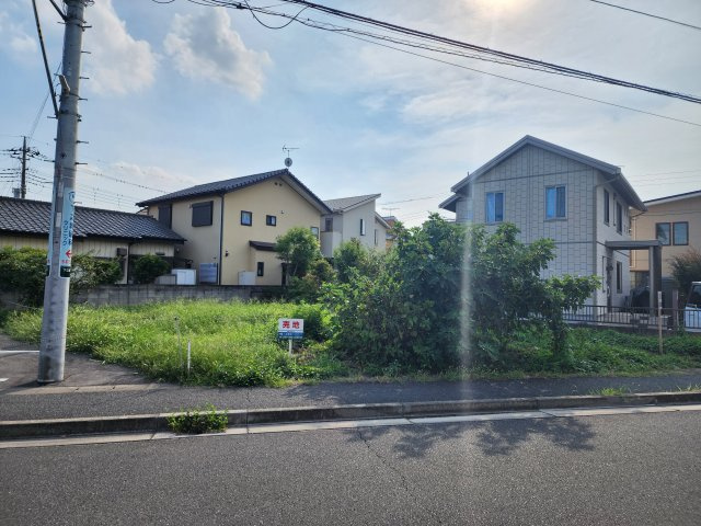 高崎市下之城町売地の外観