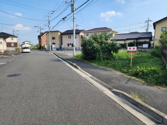 高崎市下之城町売地の前面道路含む現地写真