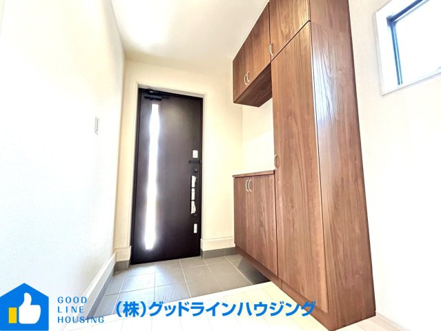 北野　3号棟の玄関