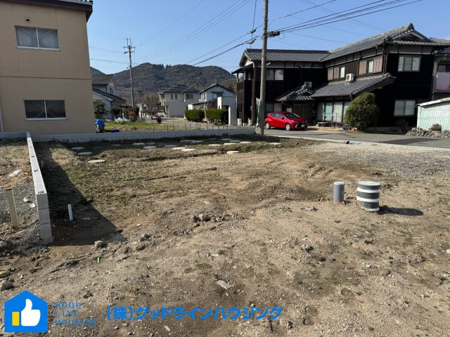 北野　3号棟の前面道路含む現地写真|安心の地盤改良