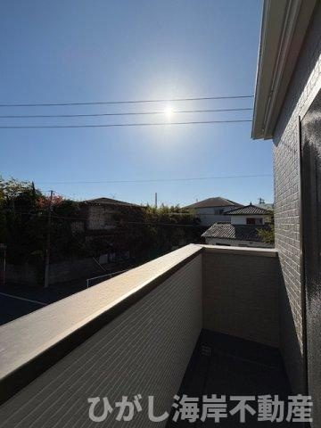 茅ヶ崎市南湖5丁目　新築戸建　全２棟のバルコニー|東側バルコニー