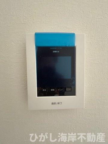 茅ヶ崎市南湖5丁目　新築戸建　全２棟のセキュリティ|TVモニター付きインターフォン