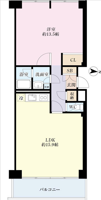フェアモントビュー伊豆　の間取り