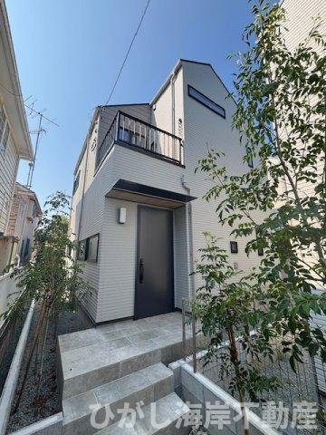 藤沢市鵠沼松が岡４丁目　新築戸建　全４棟の外観|現地外観