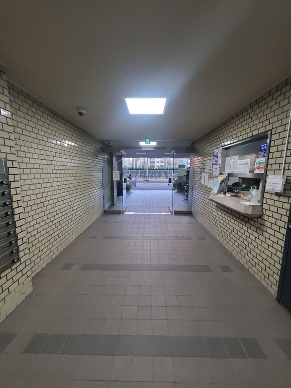北堀江コーポのロビー