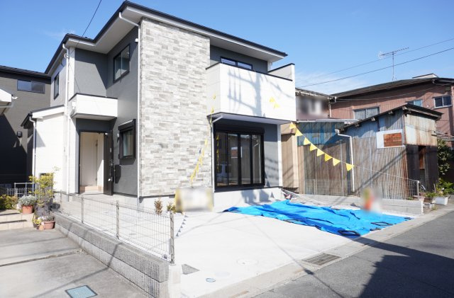 草加市西町 新築分譲住宅の外観