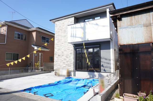 草加市西町 新築分譲住宅の外観