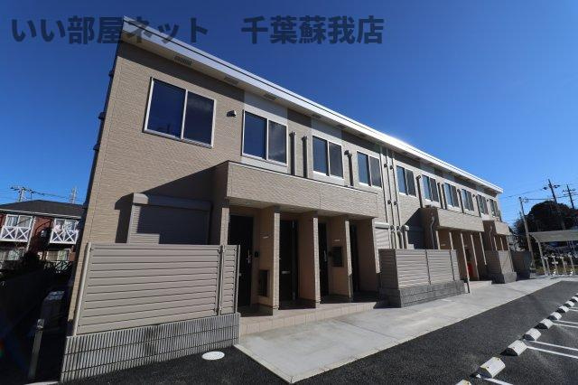 （仮称）千葉市中央区矢作町新築アパートの外観|外はこのようになっています