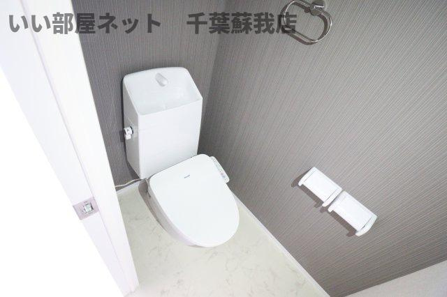 （仮称）千葉市中央区矢作町新築アパートのトイレ|コンパクトで使いやすいトイレです