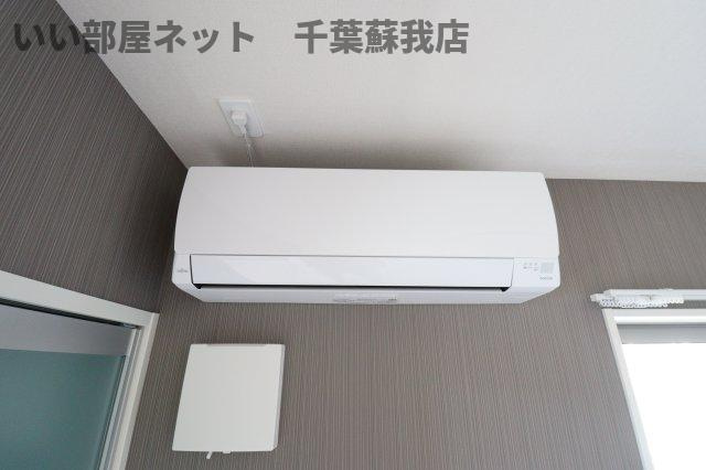 （仮称）千葉市中央区矢作町新築アパートの設備|エアコン