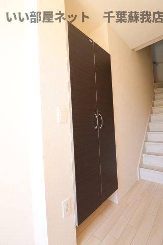 （仮称）千葉市中央区矢作町新築アパートの収納|大きなスペースがあり、収納には困りません