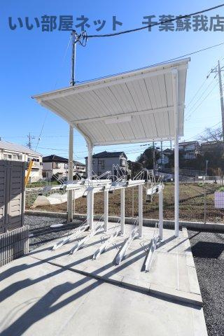 （仮称）千葉市中央区矢作町新築アパートのその他共用部分|駐輪場