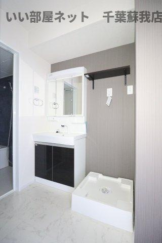 （仮称）千葉市中央区矢作町新築アパートの洗面所|洗面所です