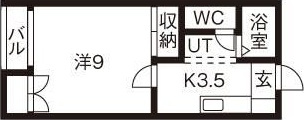 プレジールの間取り