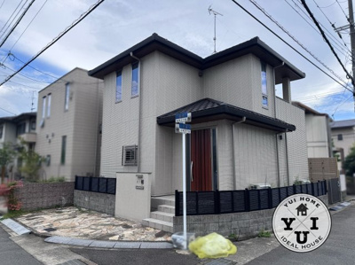 【外観】 | 宇治市伊勢田町名木２丁目　中古戸建 | 最寄り駅は近鉄『伊勢田駅』徒歩15分です。