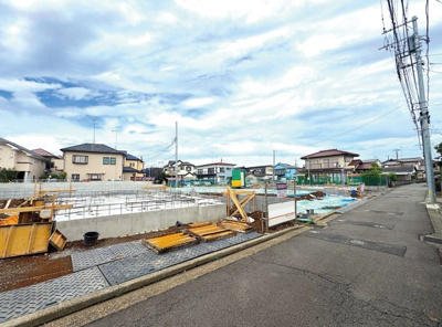 【前面道路含む現地写真】 | 全3区画／期間限定販売／40坪以上／瀬谷区橋戸3丁目