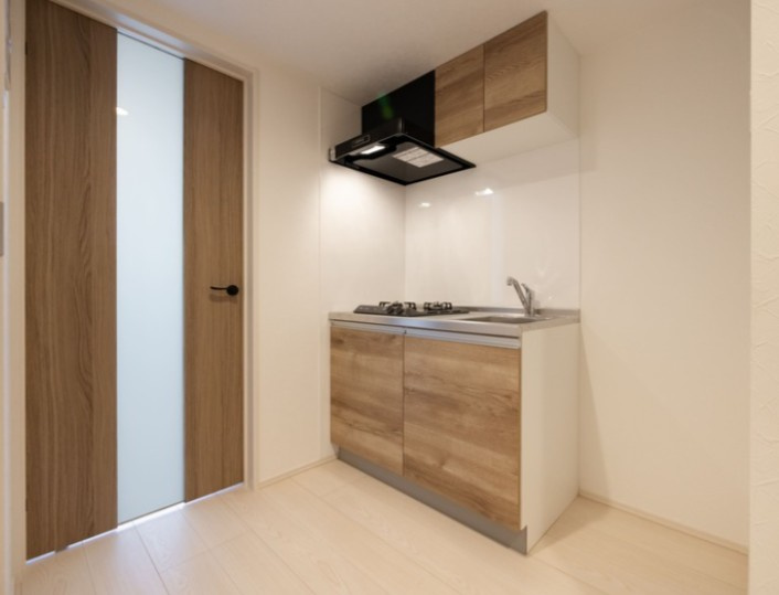 川崎市多摩区生田７丁目のアパートのキッチン