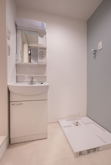 川崎市多摩区生田７丁目のアパートの洗面所