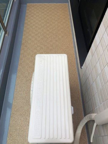 川崎市多摩区生田７丁目のアパートのバルコニー|同シリーズ参考写真