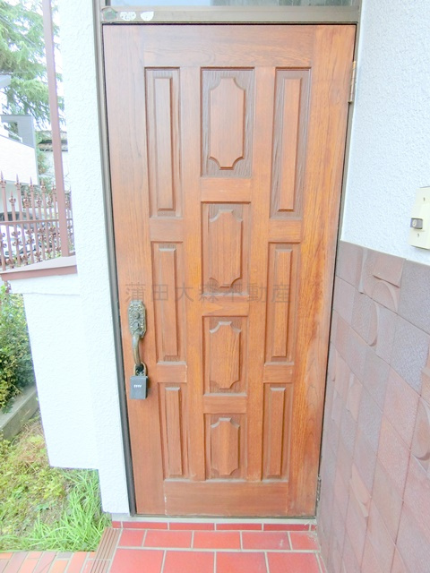山王戸建3の玄関