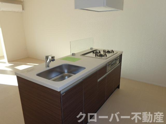 グランリヴィエールⅢのキッチン|キッチン