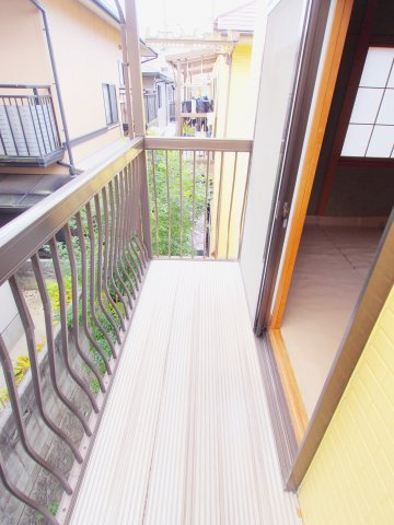 広島市安芸区矢野南５丁目のタウンのバルコニー