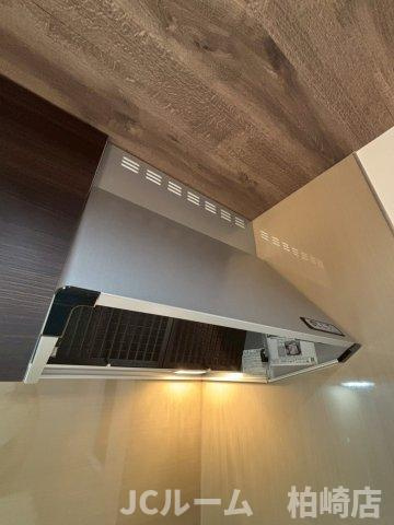 柏崎市安政町のアパートのキッチン