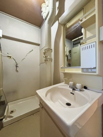 高針北住宅C棟の独立洗面台