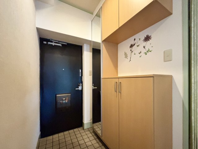 高針北住宅C棟の玄関