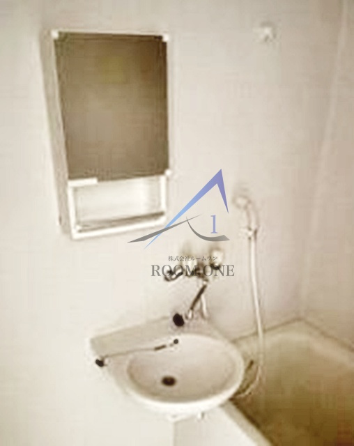 ぶるーハイツの洗面所|洗面台です。