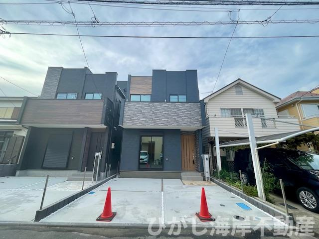 藤沢市城南５丁目　新築戸建　全２棟の外観|現地外観