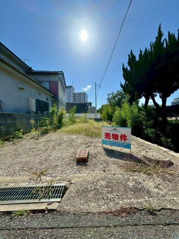 草津市草津3丁目　建築条件無し売土地の外観
