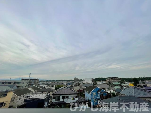 茅ヶ崎市赤松町　新築戸建　全３棟の展望|ルーフバルコニーからの眺望