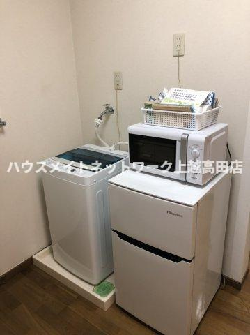 フローラハイツの設備|賃料に２000円ＵＰで家電付可